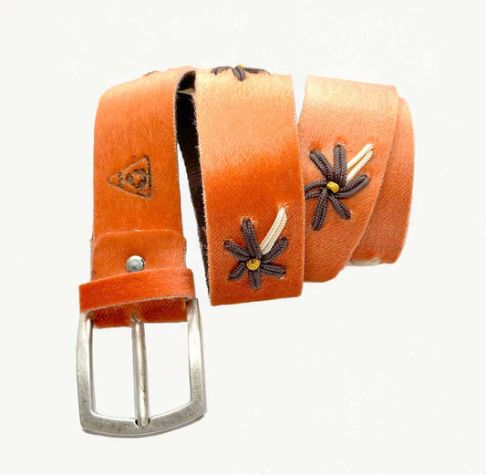 Cintura stella alpina orange brown