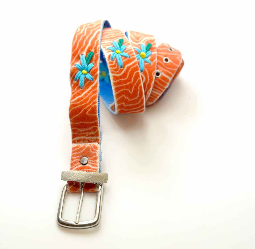 Cintura stella alpina orange contour