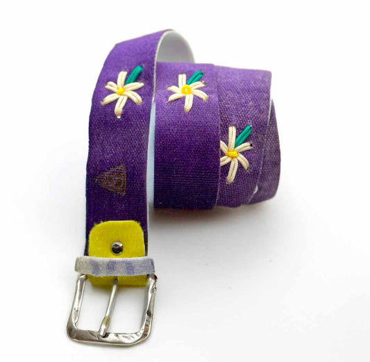 Cintura stella alpina violet white